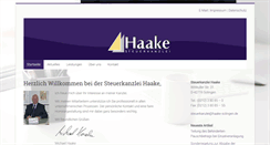 Desktop Screenshot of haake-solingen.de
